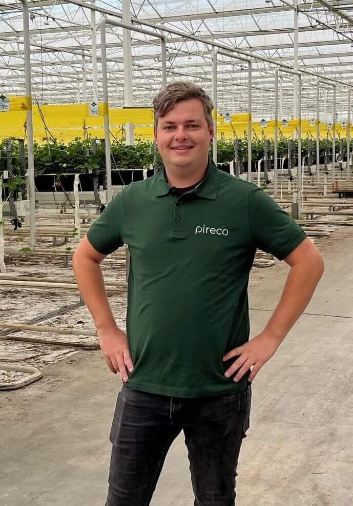 Jordy van Loo, glastuinbouwspecialist Pireco 2025